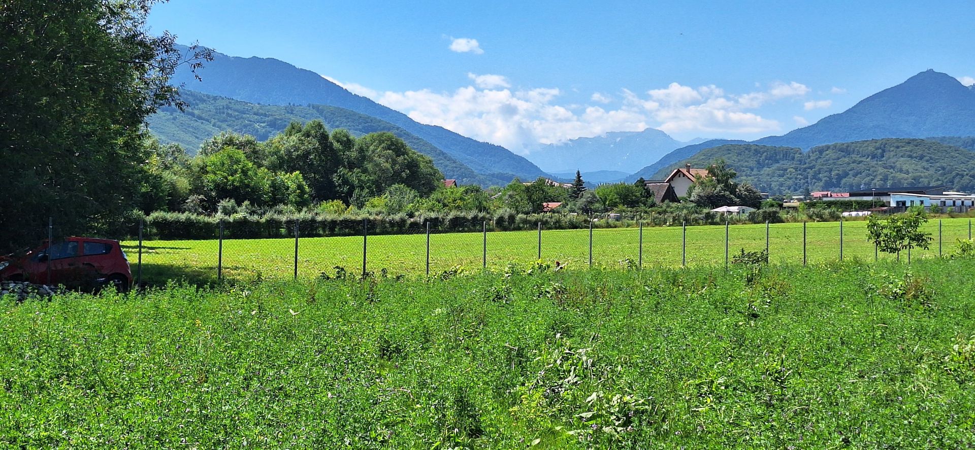 Sacele, teren intravilan 1386 mp, parau, priveliste superba, 45 euro/mp - Poză 2