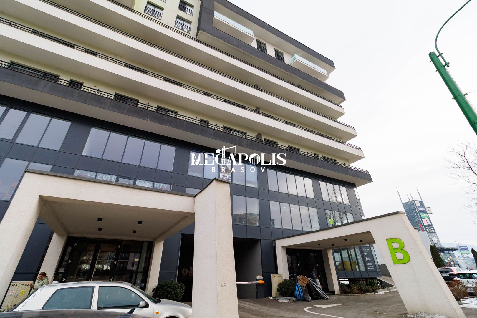 15E MP / Spatiu Birouri / 4 Parcari Subterane / Coresi - Poză 1