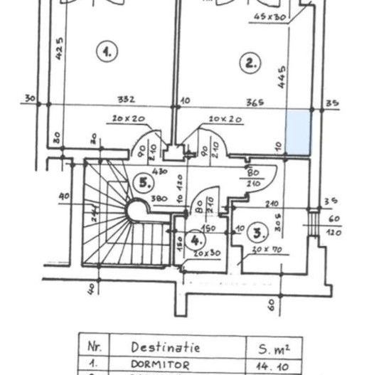 Vanzare Apartament Duplex 4 Camere Decebal - Schiță 5