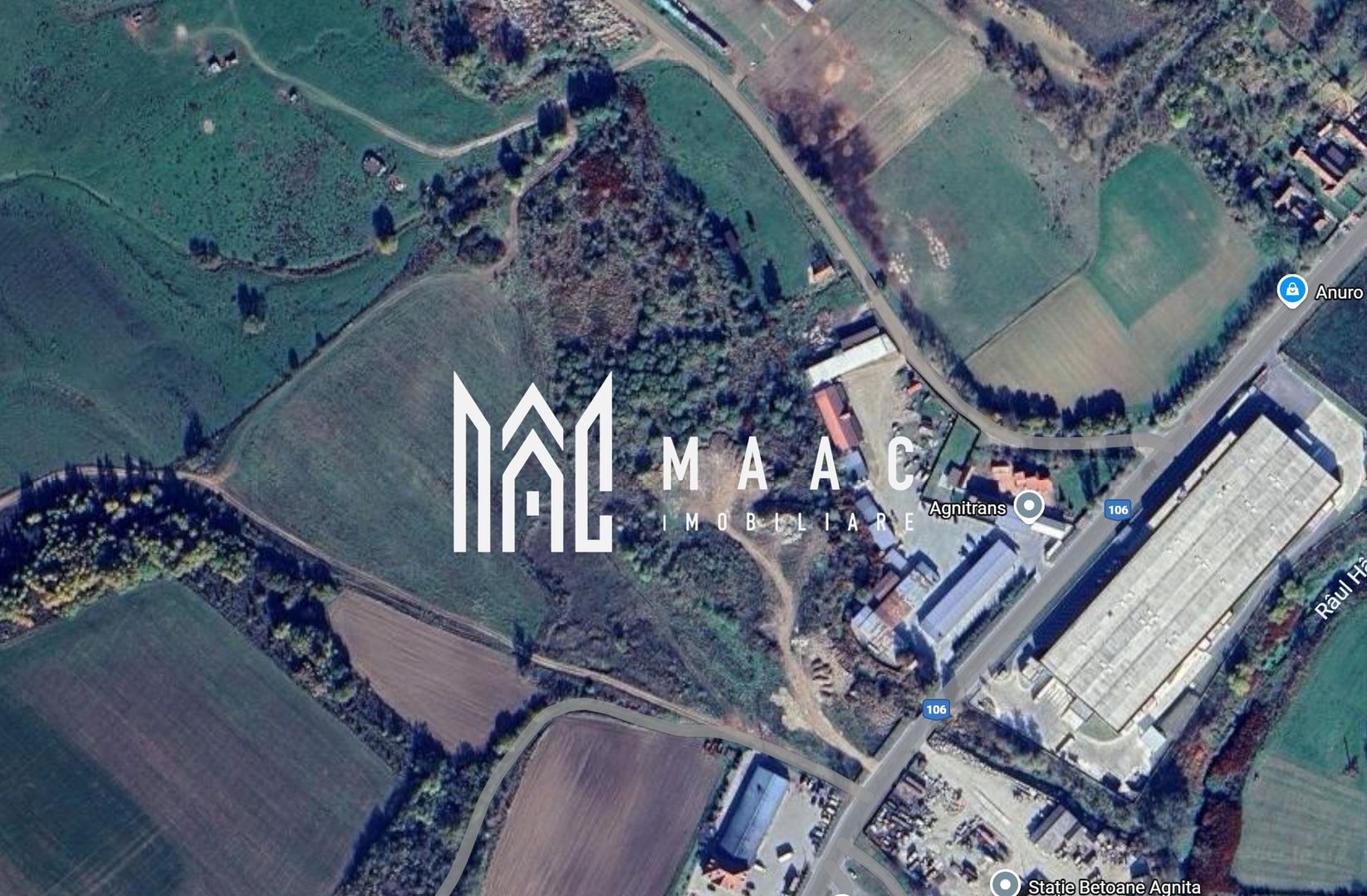 Teren industrial I 37200 mp Parcelabil I Acces la DJ I Agnita - Poză 1