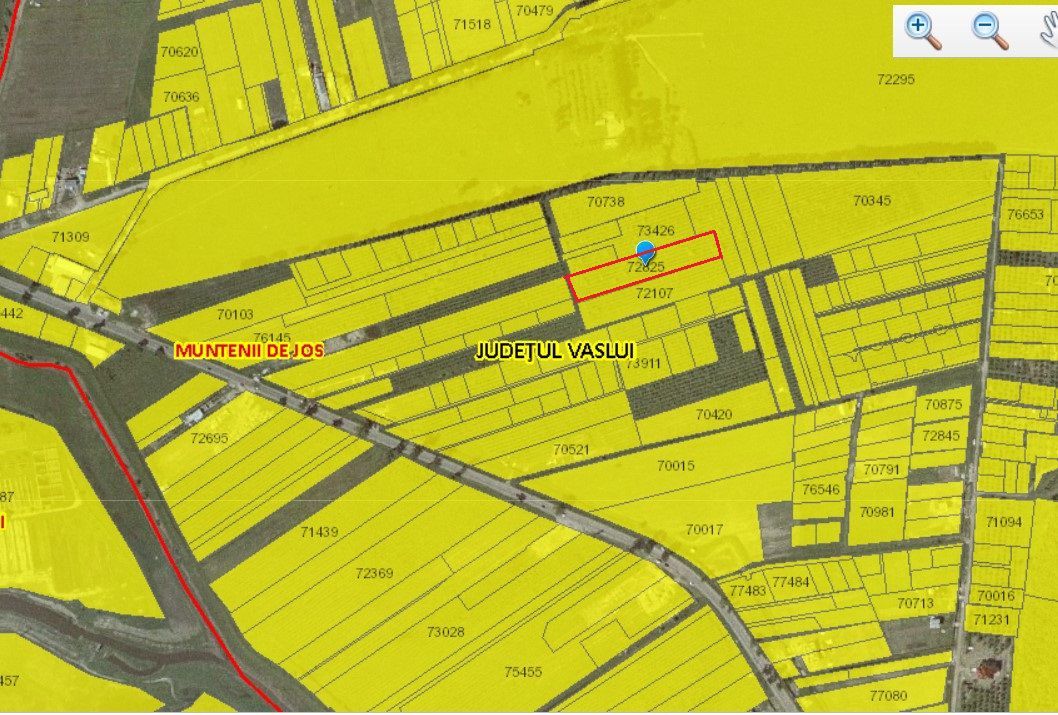 TEREN INTRAVILAN 4700 mp, zona CUVAS - Muntenii de Jos; - Poză 1