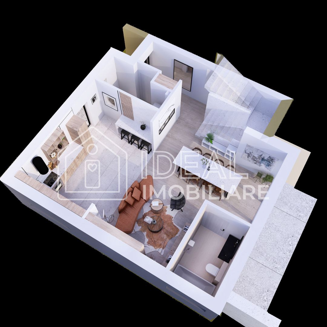 Duplex modern P+E, 134 mp utili, 3 dormitoare, terasă și grădină - Poză 4