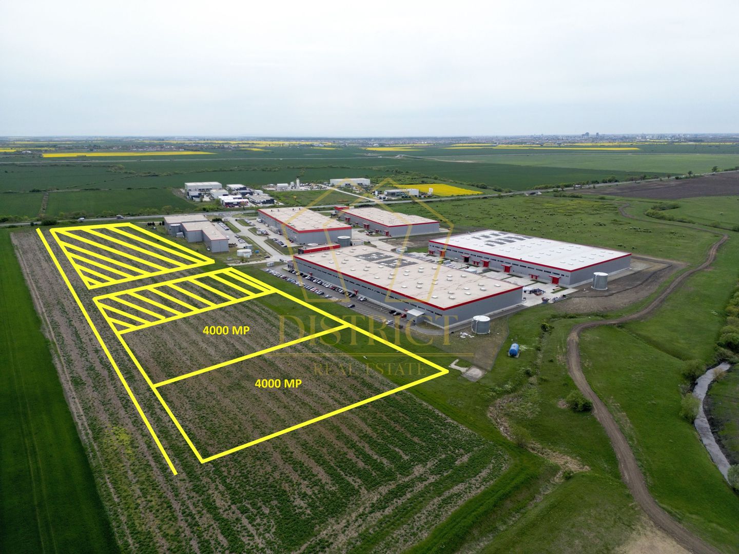 COM 0% Parcele industriale pentru hale, servicii | Sanandrei - Poză 1