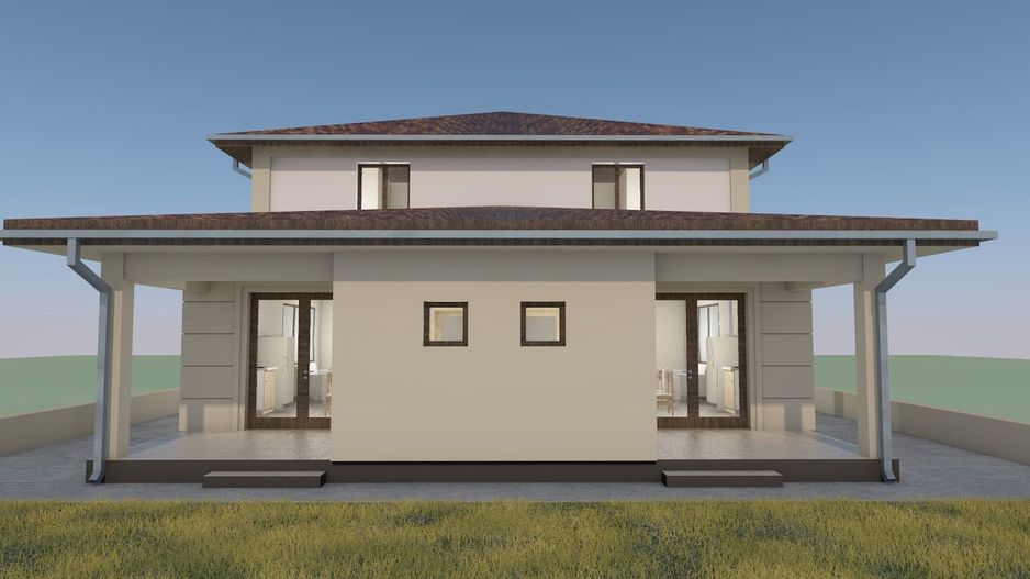 Duplex cu 4 camere si teren generos 350mp - Poză 4