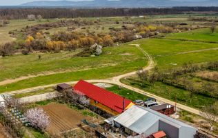 Casă modernă (2021) – Priveliște panoramică spre Lunca Mureșului