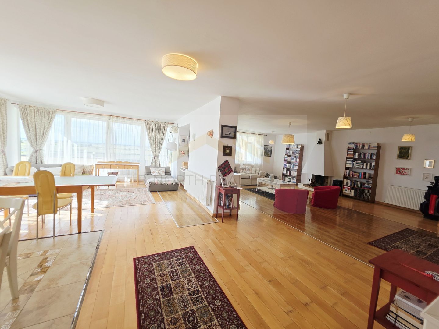 Penthouse 148mp  cu terase75 mp și șemineu | Corbeanca - Poză 1