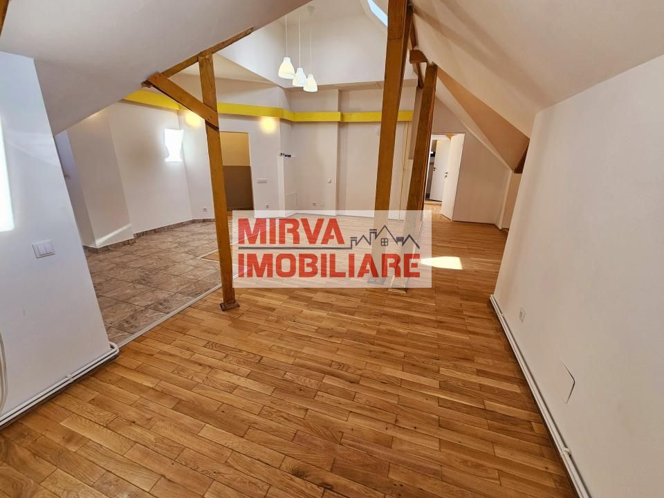 🏢 Spațiu de birouri – 5 camere, 3 băi – Mansardă vilă, Central - Poză 2