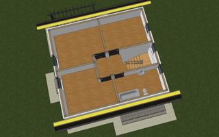 Casă de vânzare în Vișan, 4 camere, în construcție, 120 m² utili, teren 354 m² - Poză 4