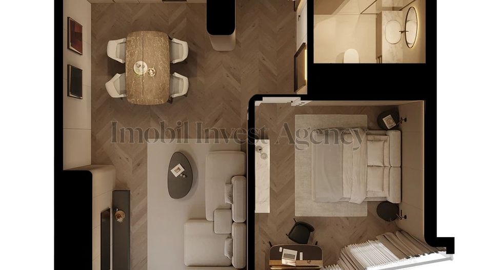 Apartament 2 camere de vanzare Pipera - Schiță 17