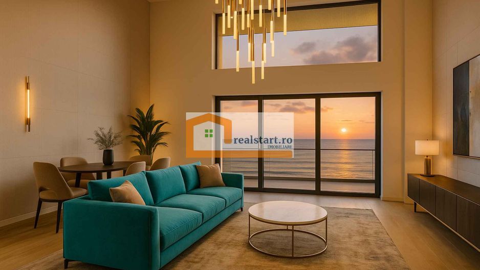 Vedere directa la Mare, Prima linie, Penthouse tip Duplex, bloc Boutique - Poză 4