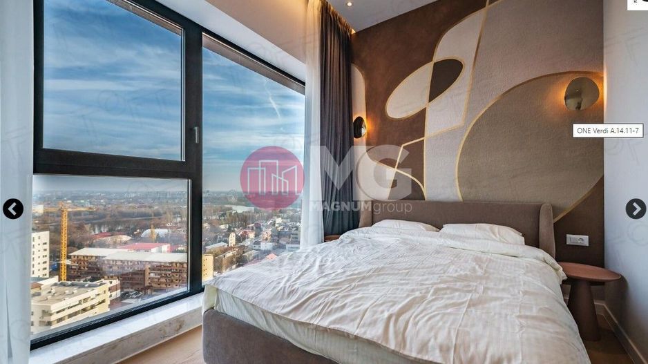 Apartament 4 camere de vanzare One Verdi Park- etaj 14- mobilat utilat - Poză 6