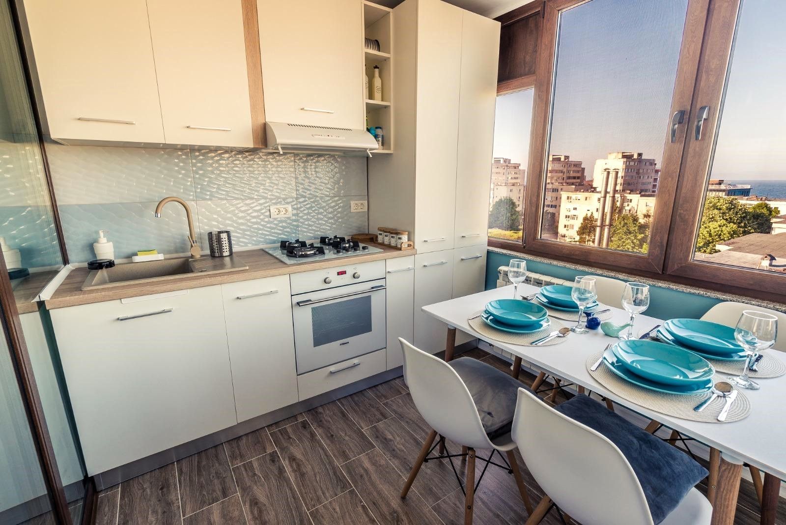 Faleza Nord – Reyna | Apartament 3 camere, bloc nou, vedere la mare - Poză 2