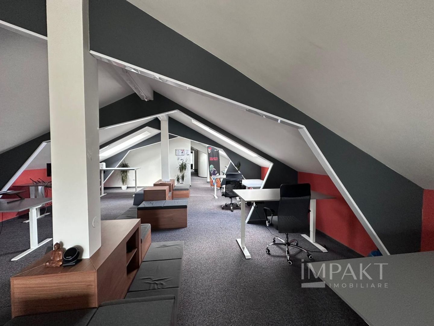 Spatiu office modern cu terase si parcari | 250 mp - Poză 1