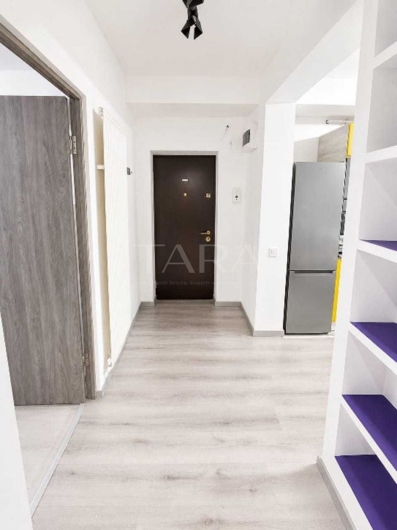 Apartament cu 2 camere, terasă de 22 mp, zona VIVO, Florești. - Poză 2