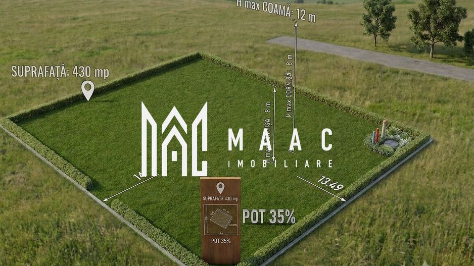 Teren intravilan 430 mp | Șura Mică | Lot 11, PUZ aprobat - Poză 1