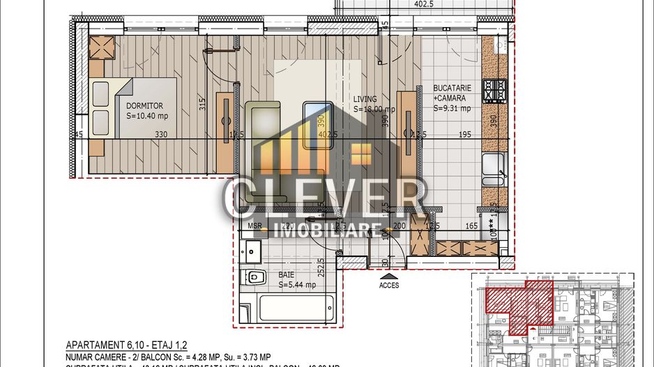 Apartament 2 camere Theodor Pallady Metrou Nicolae Teclu - Poză 1