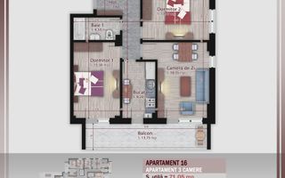 Super Ofertă 3 Camere - Boutique Residence, Titan-Pallady - Poză 8