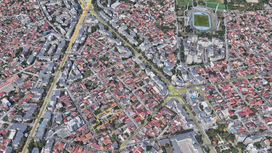 Teren de vanzare 2,818mp Constanta Strada B. P. Hasdeu si Salcamilor - Poză 3