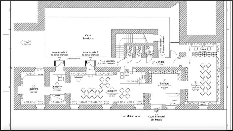 Spatiu comercial în Piața Unirii - 155 mp - Poză 1