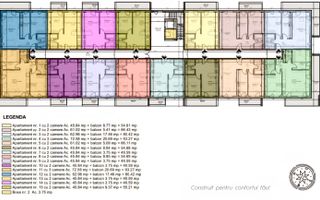 Comision 0%!! Apartament 2 camere bloc nou, Margeanului - Poză 3