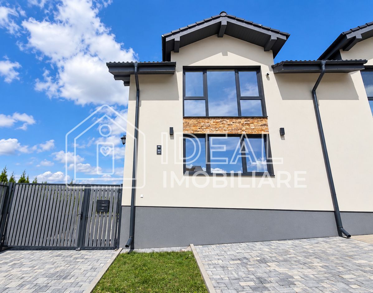 Duplex Modern la Cheie Intabulat si 270 de mp de curte, in Cisnadie - Poză 1