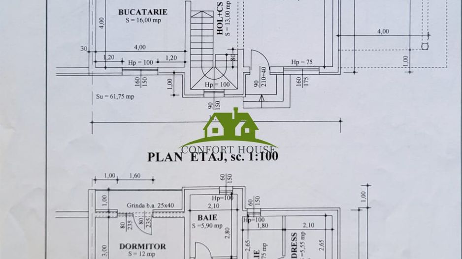 Casa noua P+E zona Lespezi-Goranu la 2,5km min de oras - Poză 13