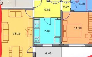 Girocului | 2 camere | Decomandat | 50 mp | Boxă | Poziție excelentă - Poză 1