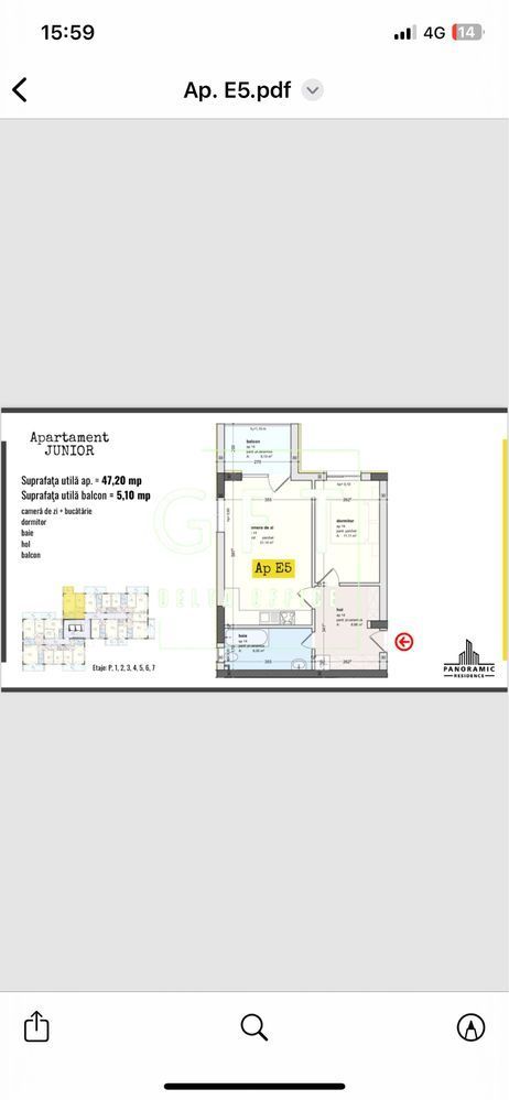 Apartament de vanzare in Bistrita, Panoramic Rezidence - Poză 7