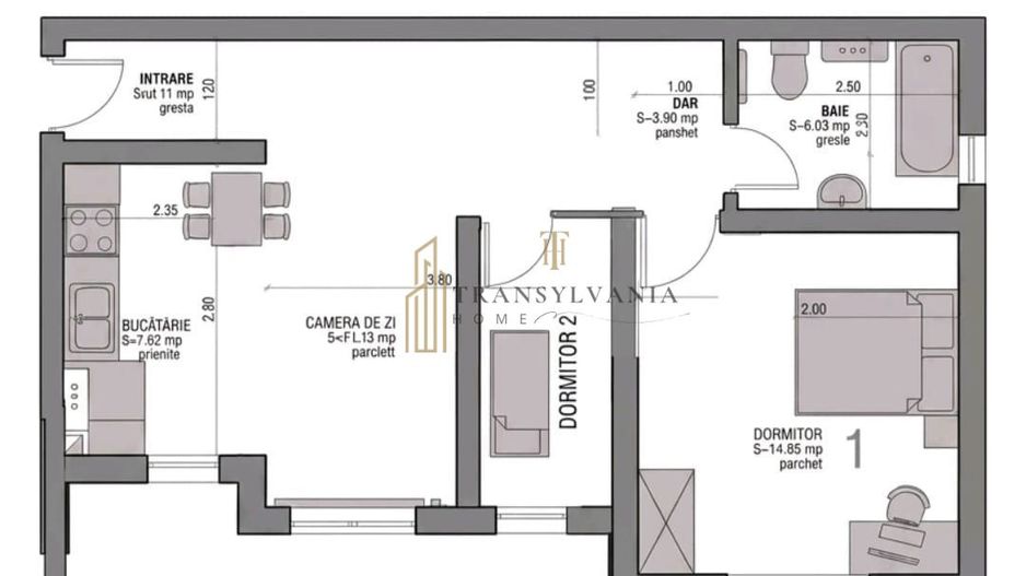 Apartament 3 camere, renovat complet in 2023, Șelimbăr - Poză 1