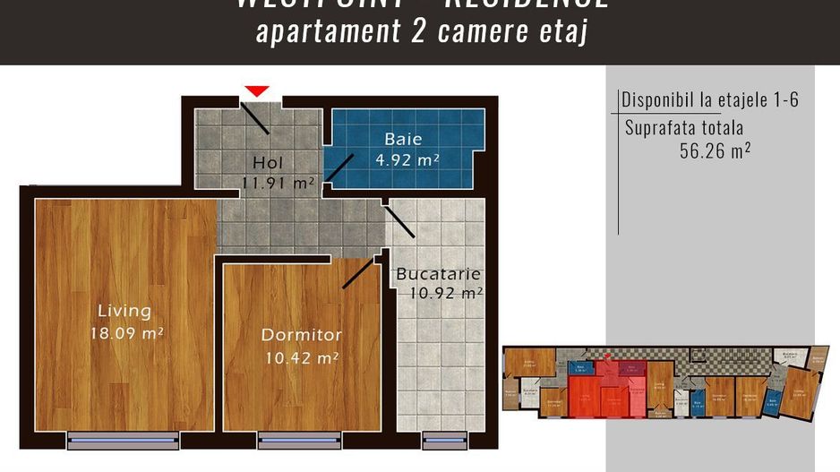 Militari - Uverturii, 2 camere, 56mp, lift, bloc finalizat, METROU - Poză 11