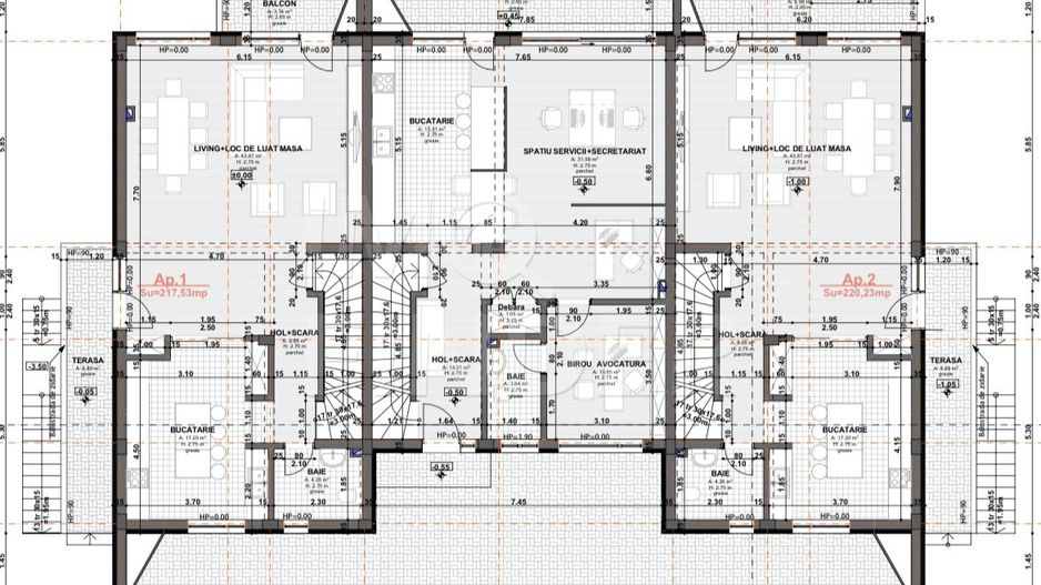 Vanzare casa de tip triplex, zona Grand Hotel Italia - Poză 9