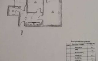 VANZARE APARTAMENT 2 CAMERE 54 MP DECOMANDAT 1 Decembrie 1918 OZANA - Poză 12