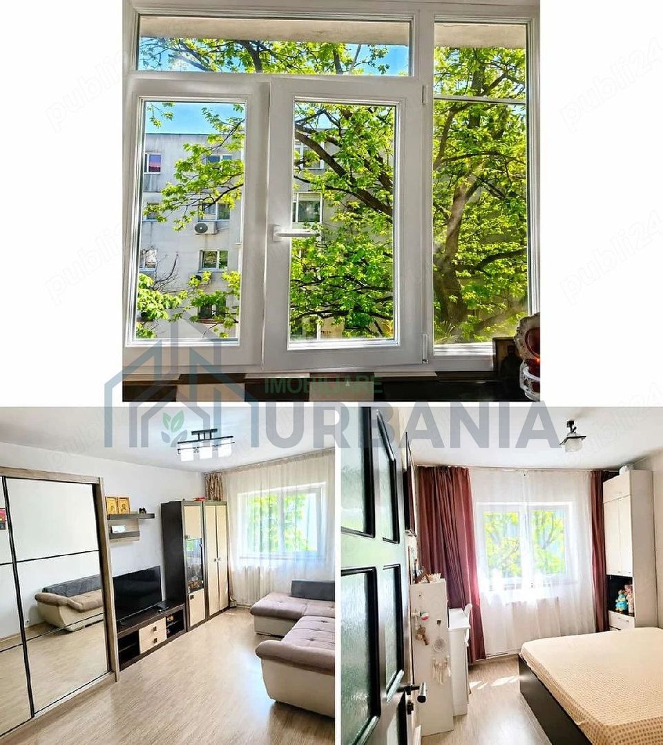 Apartament 2 camere decomandat, etaj 3 din 4, zona Dacia, mobilat si utilat, loc de parcare inclus - Poză 1