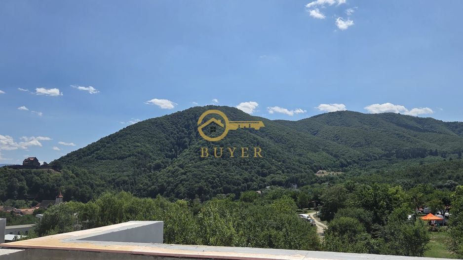 Piscină panoramică- Cetatea Cisnădioara - Munții Cindrel, Vila Premium - Poză 2