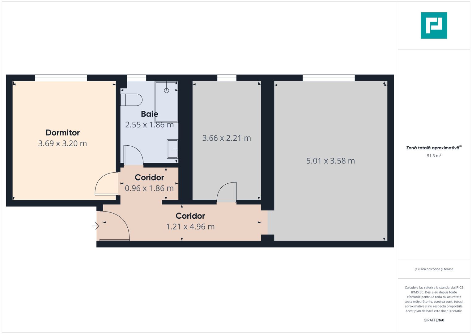 Apartament mobilat cu 2 camere în Giroc - Poză 9