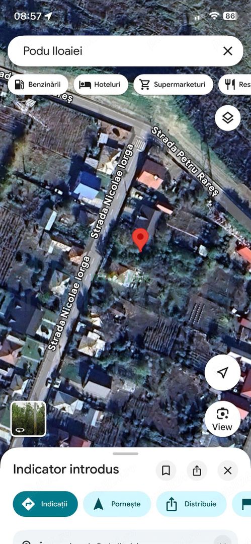Teren intravilan 976 mp, Podu Iloaiei, Str. Nicolae Iorga – Utilități complete, stradă asfaltată - Poză 3