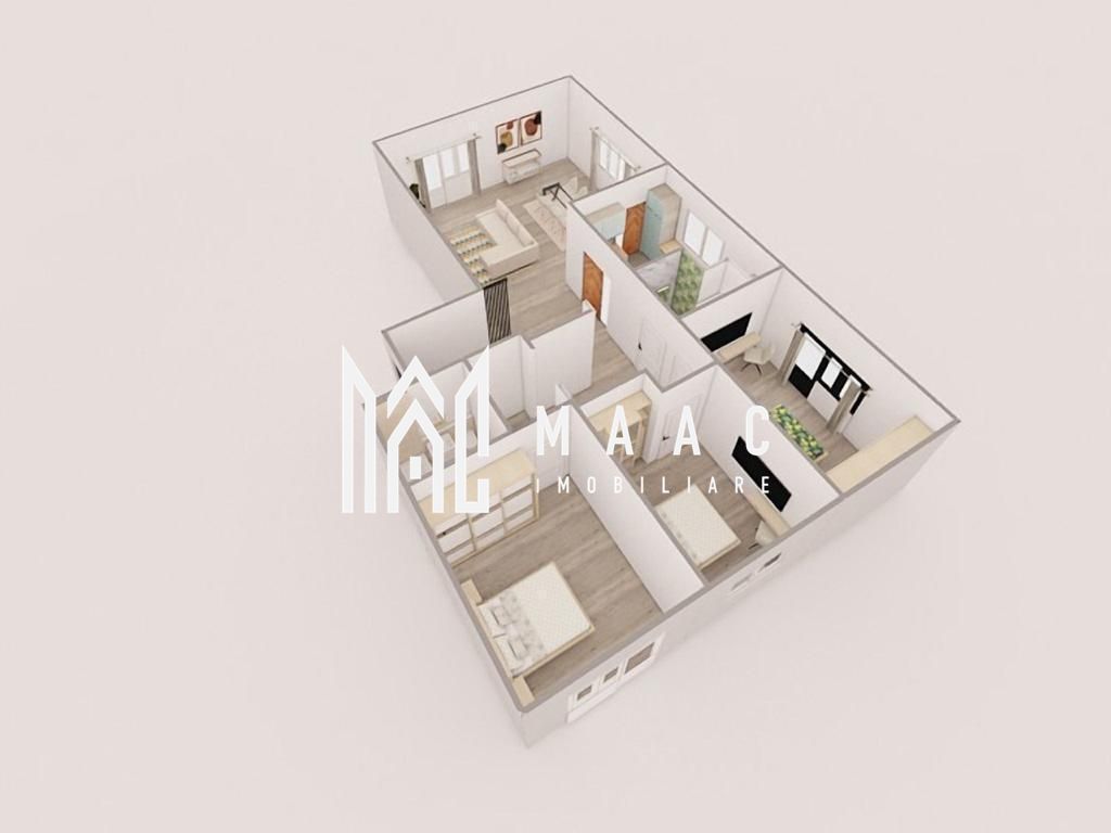 Apartament 4 camere I Nou I Decomandat I Balcon I Hipodrom - Poză 3