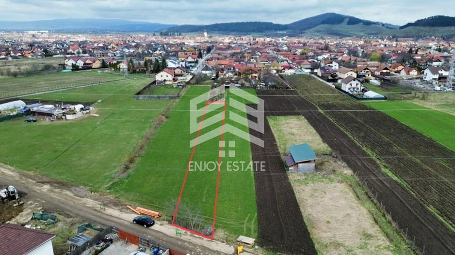 Teren agricol la cel mai mic preț - str. George Coșbuc din Sânpetru - Poză 2