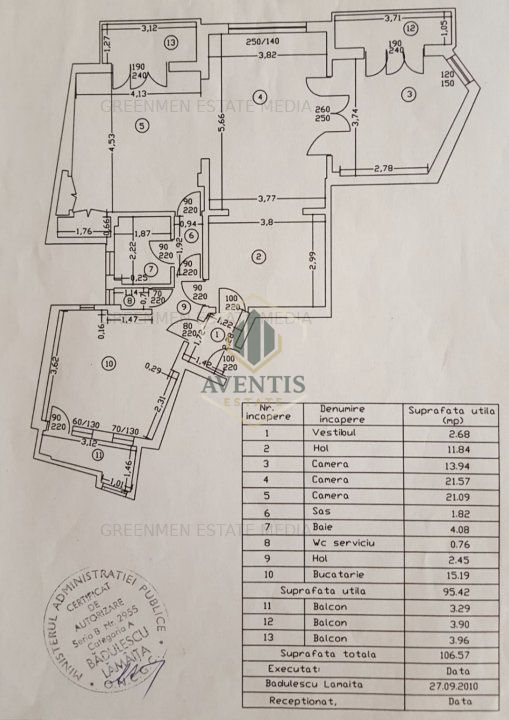 4 camere deosebit, renovat, 3 balcoane, bloc reconsolidat, Universitate Balcescu - Poză 24