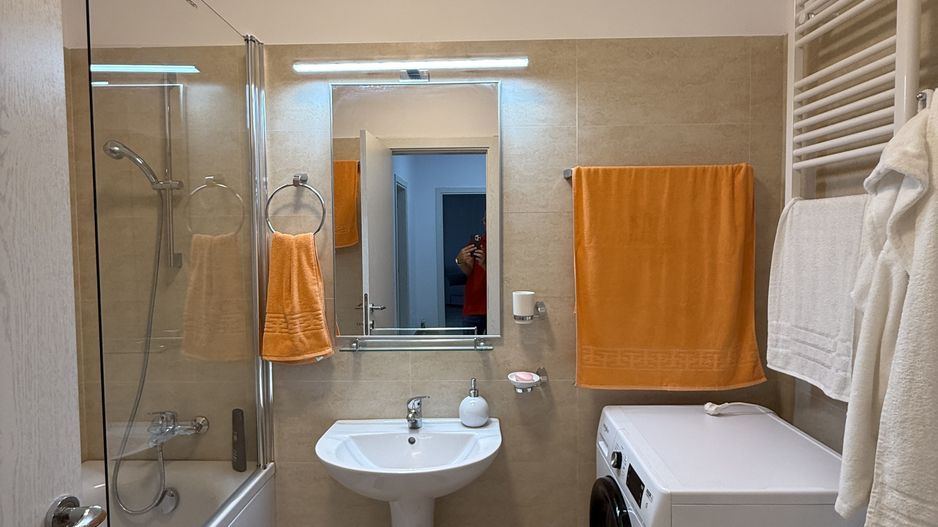 2 Camere -Mobilat -Utilat -NOU -Parcare Inclusa. - Poză 18