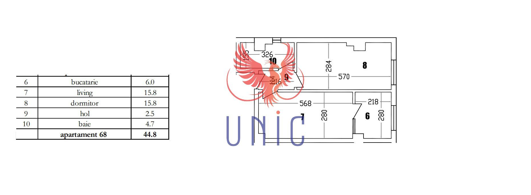 Apartament 2 camere-bloc nou-Cornitoiu! - Poză 3