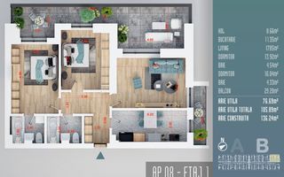 Auchan Titan-AP.3 cam.finalizat-Pallady-Auchan-Lidl - Poză 1