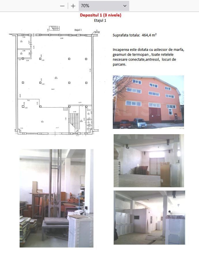Chirie, spațiu industrial, 464 mp, șos. Muncești, Botanica - Poză 5