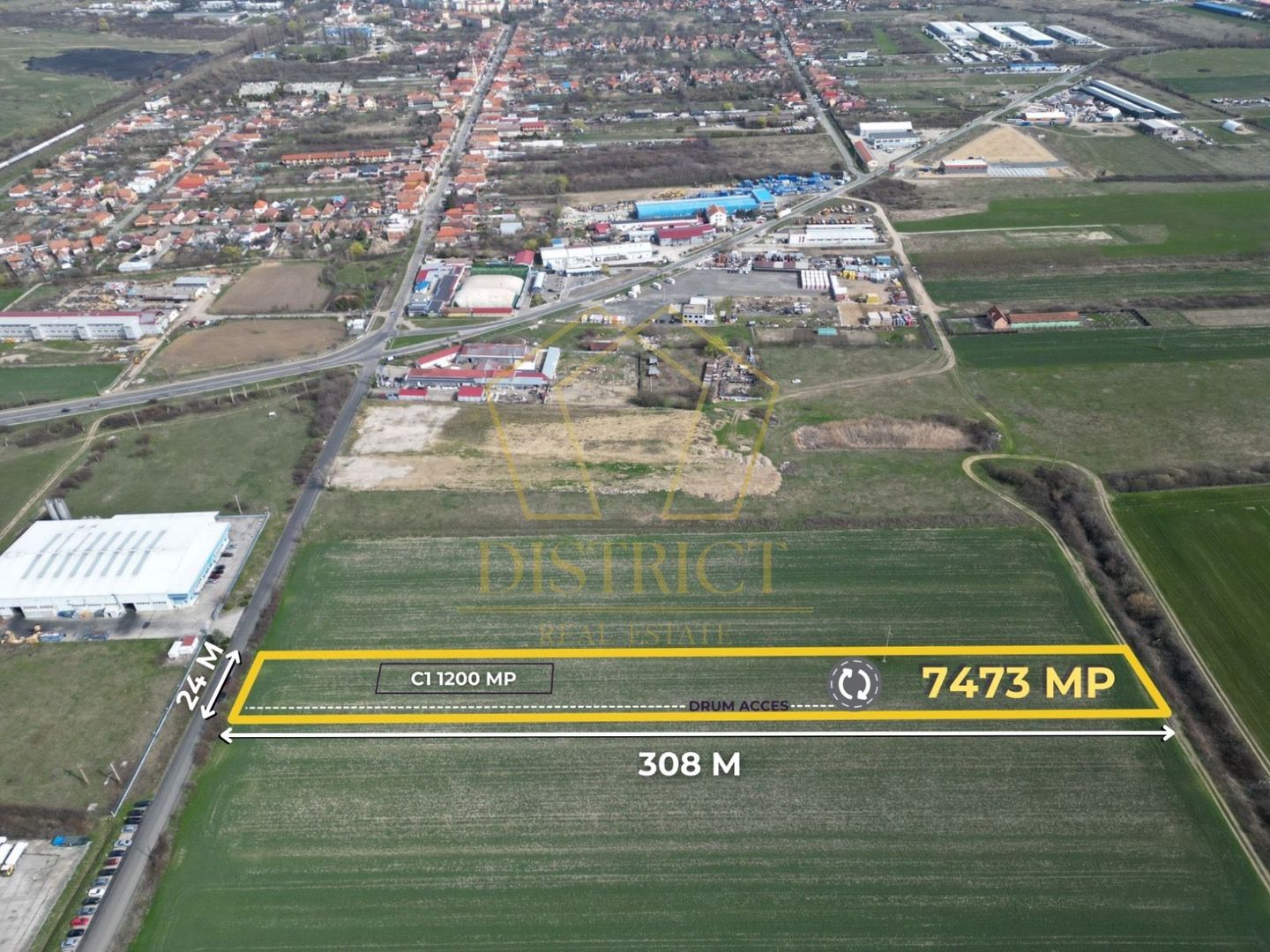 Teren intravilan servicii si depozitare | Freidorf - Poză 3