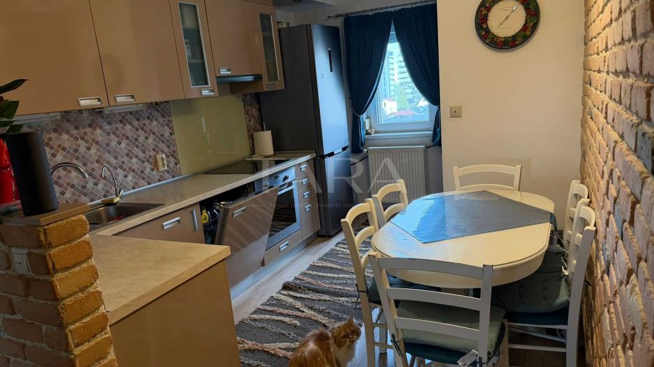 Apartament 3 camere Kaufland Mănăștur – 2 băi, mobilat. - Poză 8