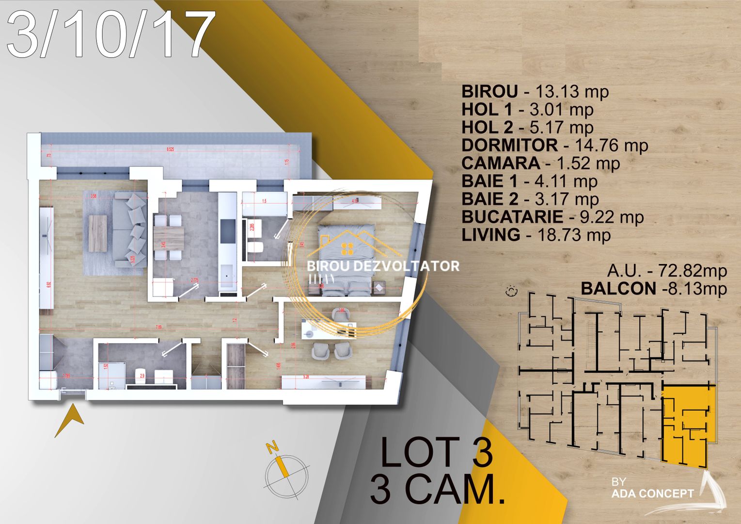 Finalizat Decomandat Ansamblu de top Energetic A+ Pallady Metrou Titan - Poză 6