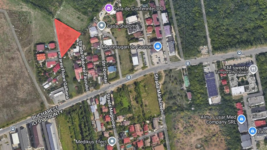 Teren Intrarea Floarea Galbena, Zona M2 vanzare sau asociere - Poză 2