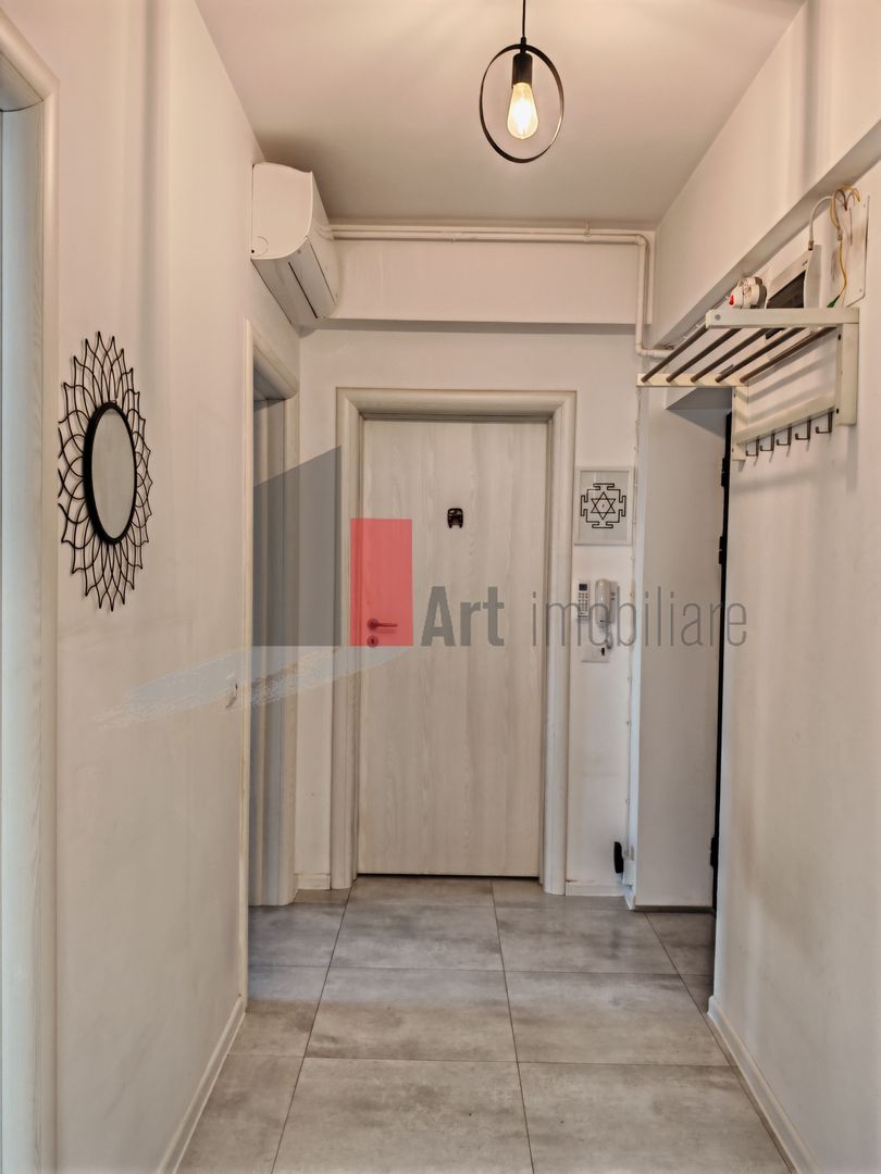 Apartament cu 2 camere de vanzare -Pacii-cu centrala-semimobilat si utilat - Poză 24