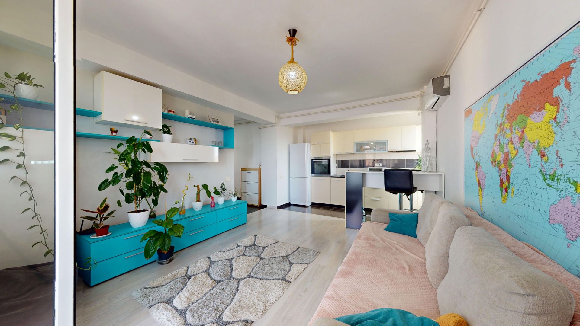 Apartament 3 Camere Tineretului 24 Mobilat/Utilat 74 mp Etaj 7/8 - Poză 2