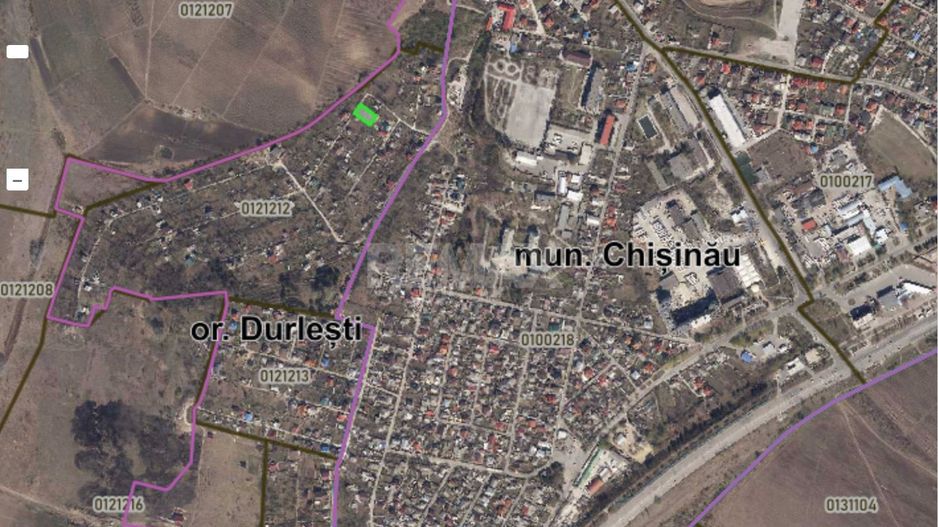 Se vinde lot de teren 7.19 ari Durlesti sector de vile - Poză 3